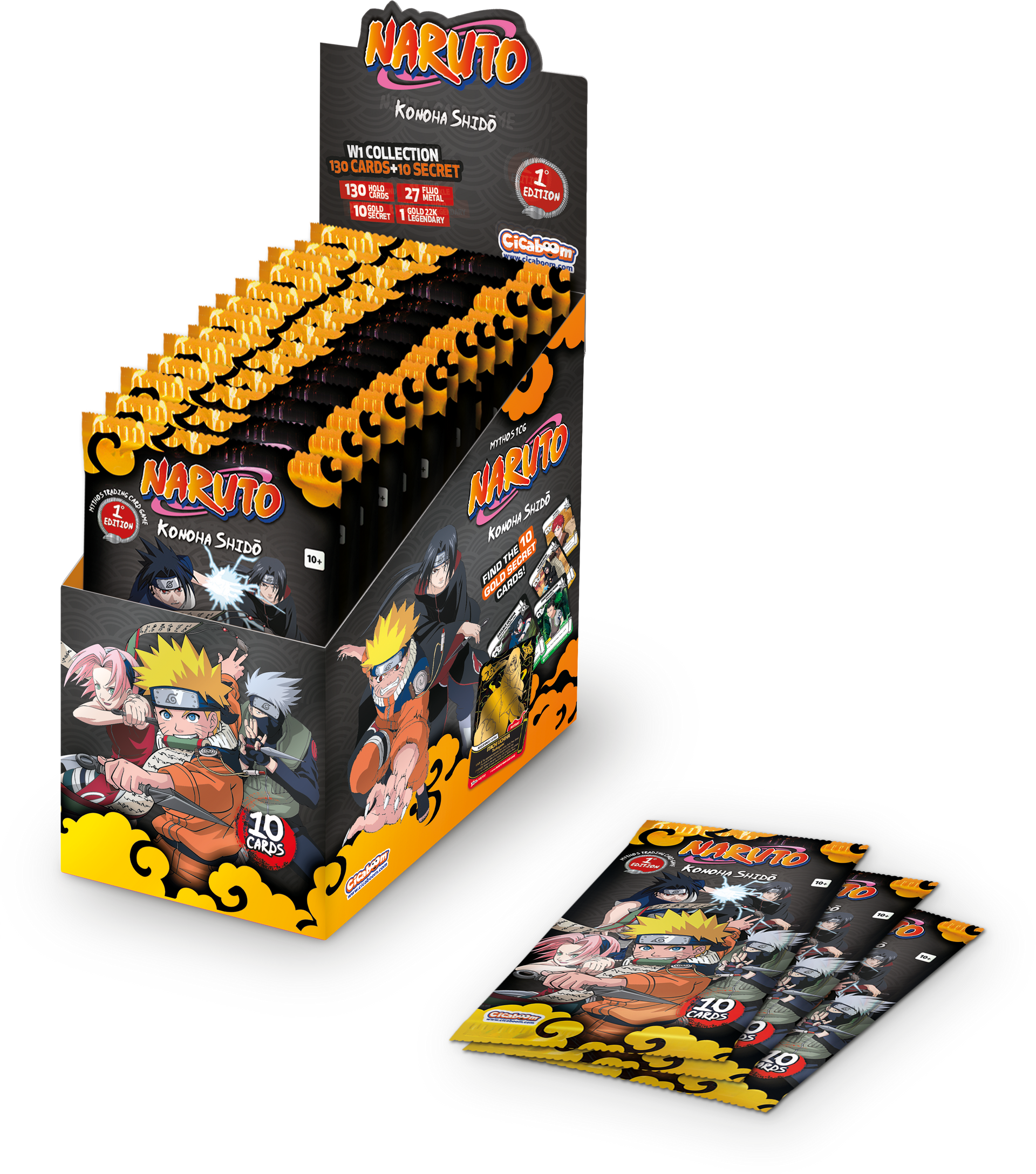 Konoha Shidō Booster Display · 1st Edition